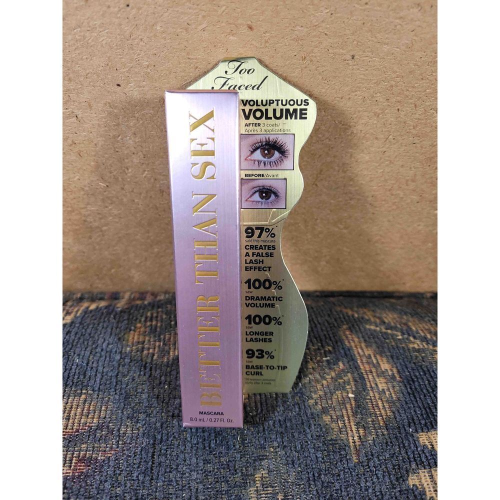 Too Faced Better Than Sex Volumizing & Lengthening Mascara- NIP